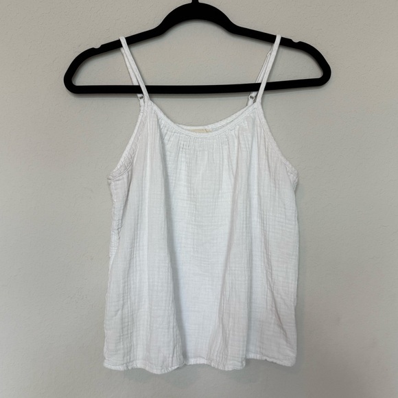 Universal Thread Tops - Universal Thread White Gauzy Top